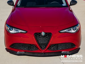 Alfa Romeo Giulia Front Spoiler - Carbon Fiber - Estremo - V1 Alfa Romeo Giulia Front Spoiler - Carbon Fiber - Estremo - V1